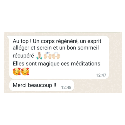 Avis utilisatrice — 5 étoiles